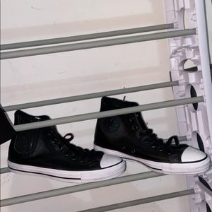 Leather converse